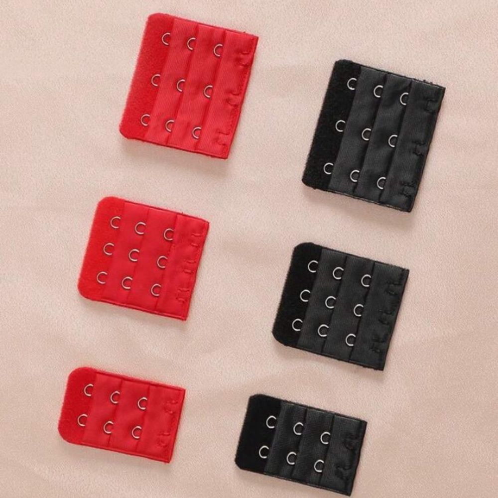 3for$20 6pcs/set Plus Size Bra Accessories Hook & Eye Closure